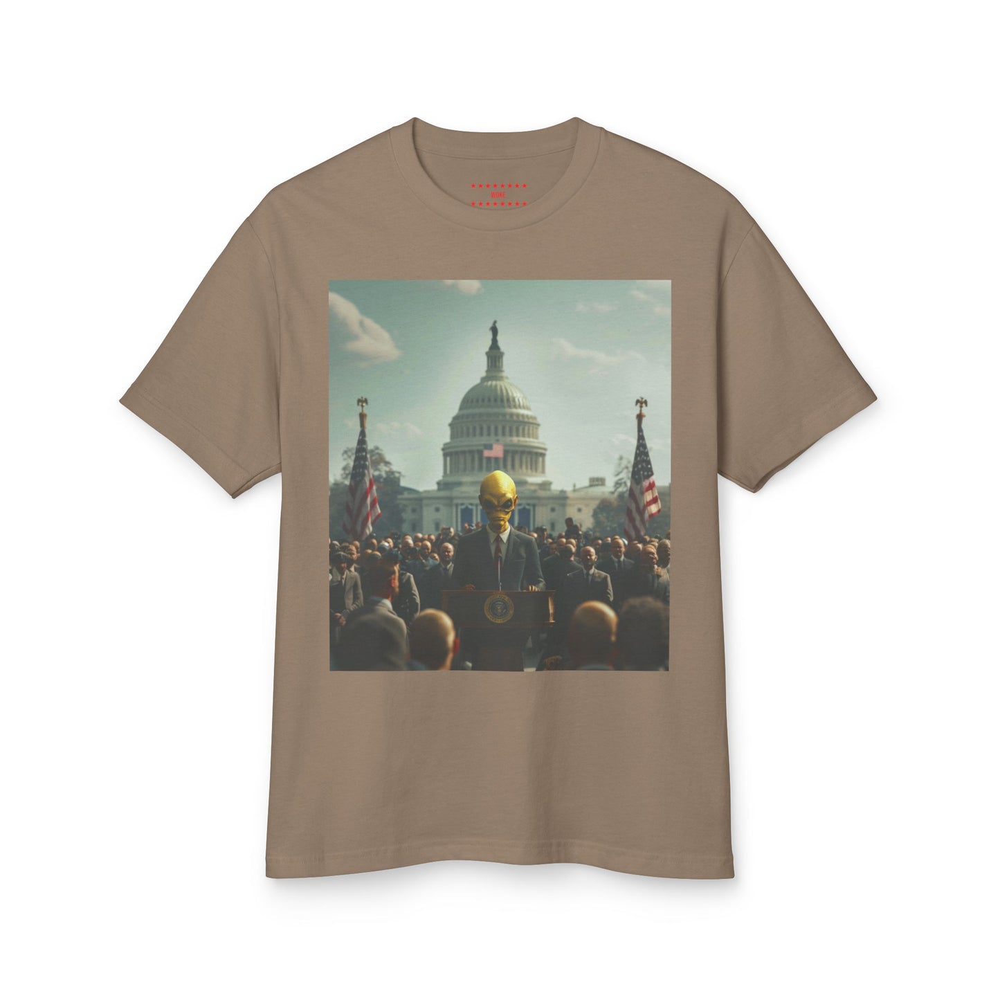 Alien President Heavyweight Tee