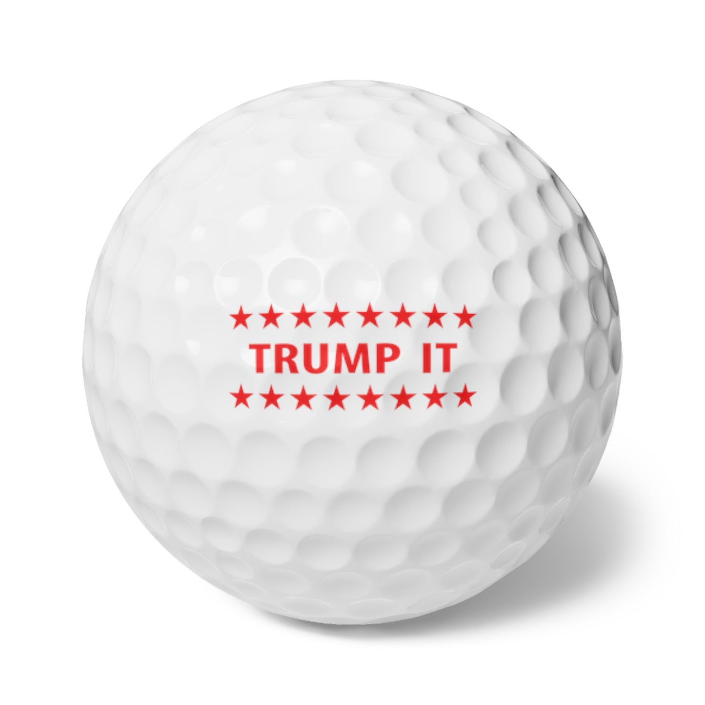 Trump It Golf Balls Set - 6 Pack with Unique Design